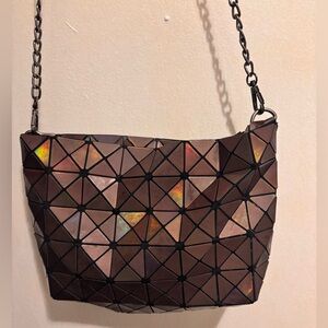 Issey Miyake Bao Bao Prism Clutch & Crossbody Bag – Bronze